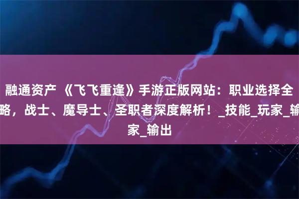 融通资产 《飞飞重逢》手游正版网站：职业选择全攻略，战士、魔导士、圣职者深度解析！_技能_玩家_输出
